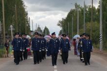 Оркестр на шествии